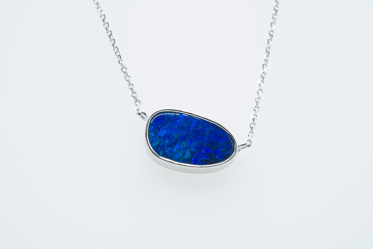 AUSTRALIAN OPAL DOUBLET NECKLACE